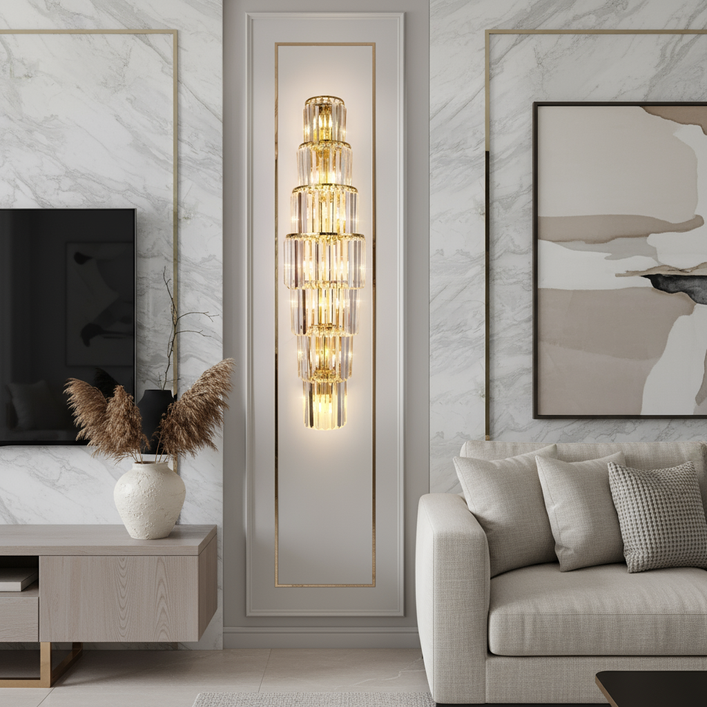 Gio Crystal Sconce, image size:1024x1024