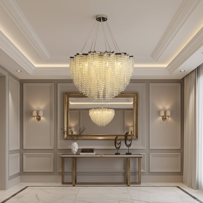 Crystal Chandelier - Alleri Elegant Lighting Fixture – Morsale