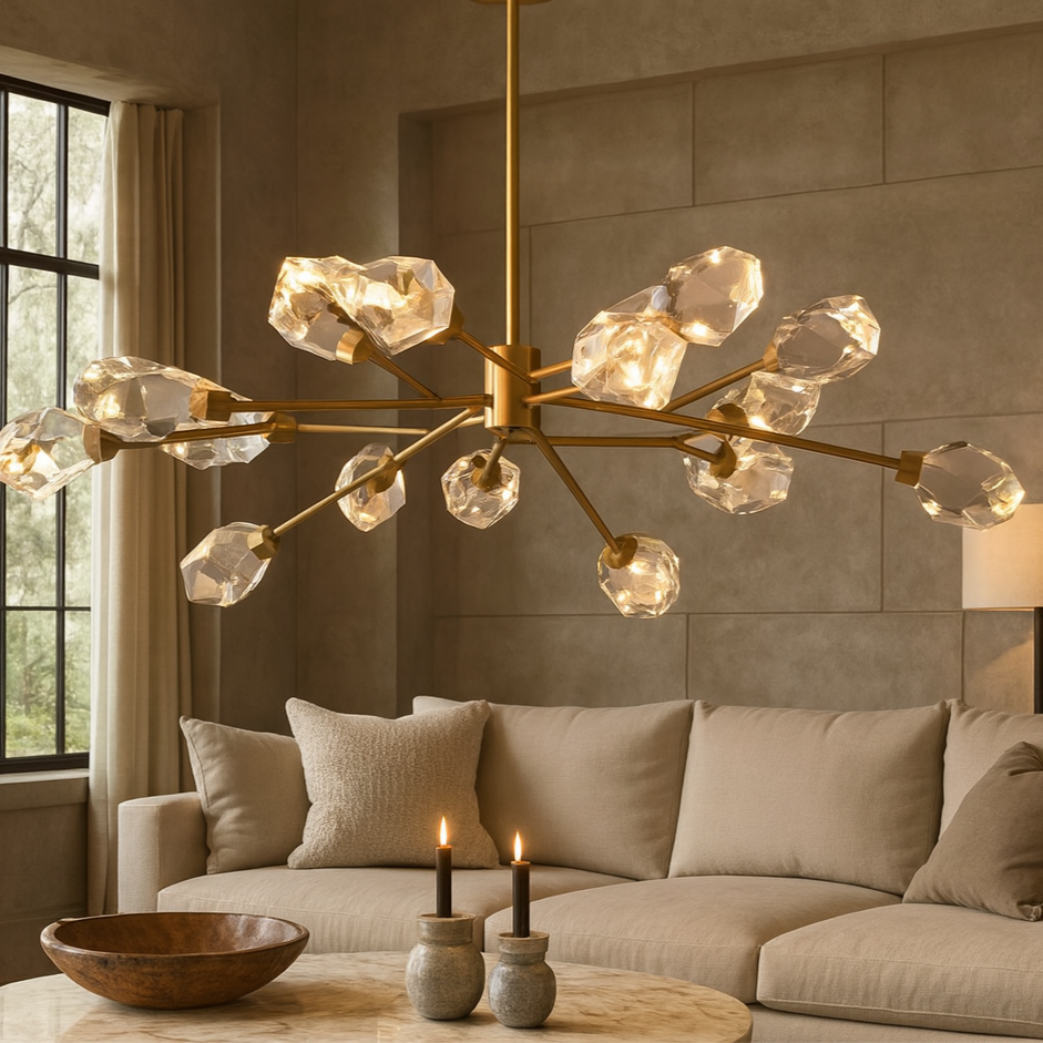 Diamante 15-Pendant Modern Chandelier – Morsale