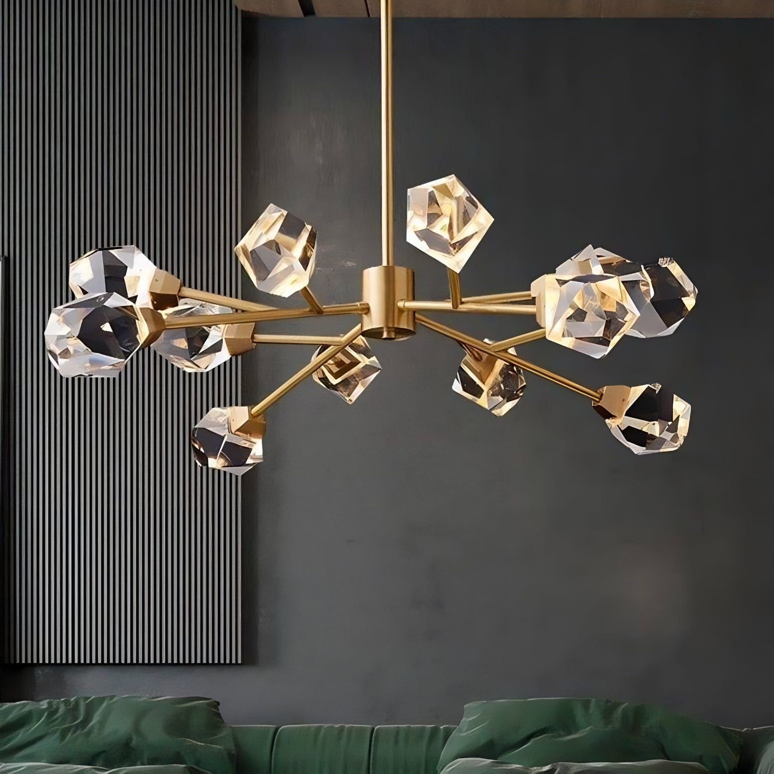 Modern gold shops chandelier