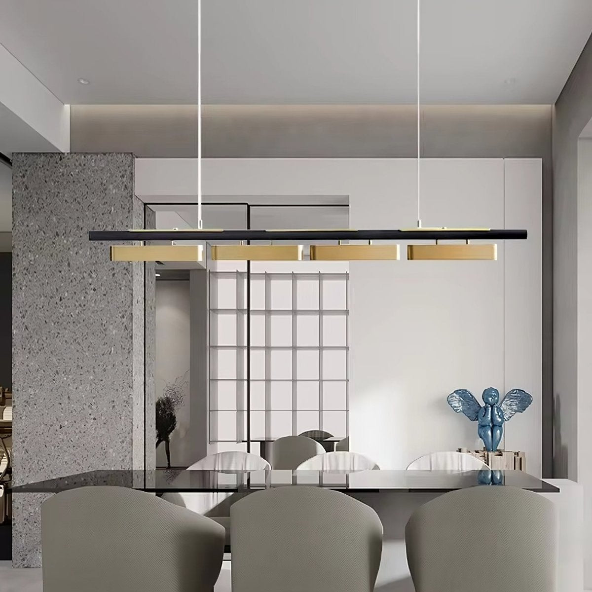 Elevate Your Space with the Marini Brass Light Fixture, image size:1200x1200