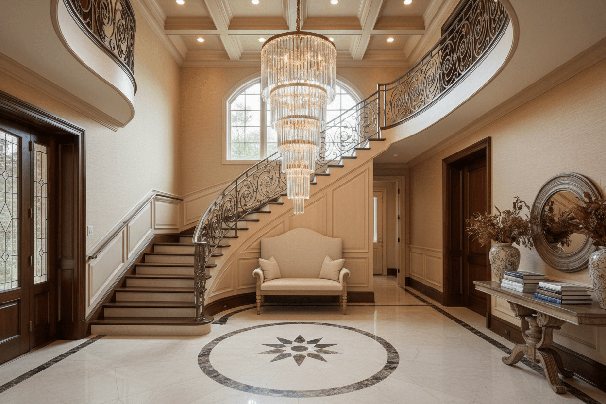 Modern Staircase Chandeliers: The Complete 2026 Buyer's Guide for Two-Story Foyers & Open Stairwells - Morsale