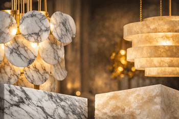 Luxury Lighting as an Investment: Natural Marble vs. Alabaster — Which Is Truly Worth It? - Morsale