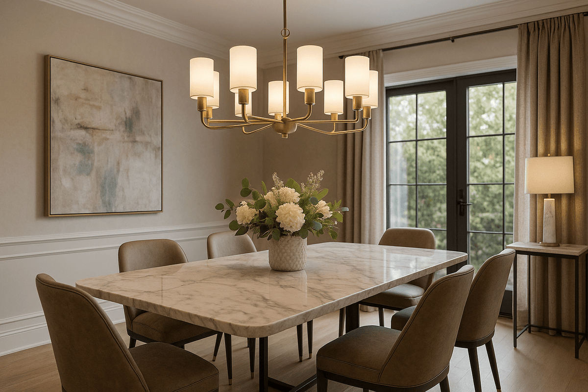 Modern Dining Room Chandeliers: A Designer's Guide | Morsale
