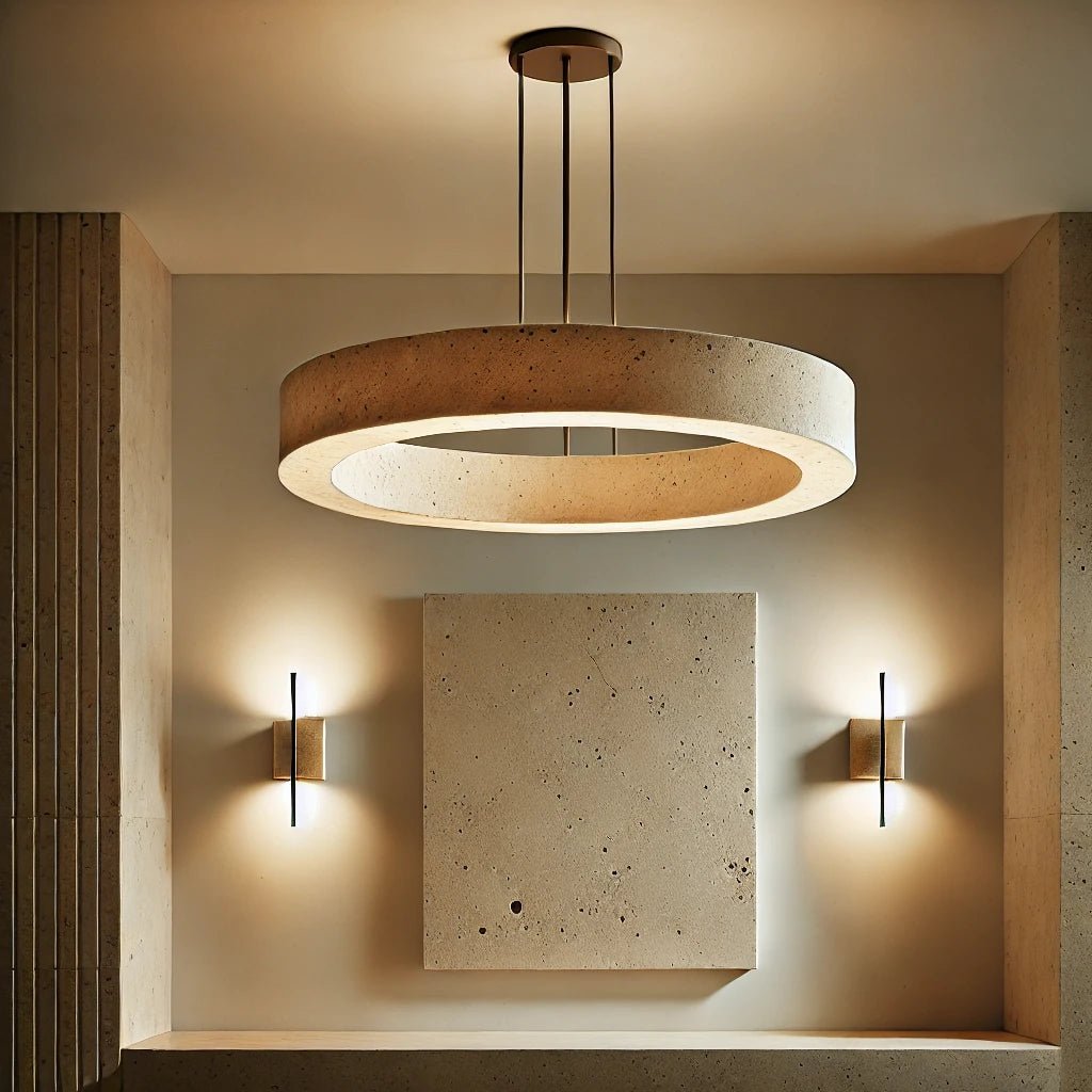 Discover the Timeless Beauty of Travertine Lighting - Morsale