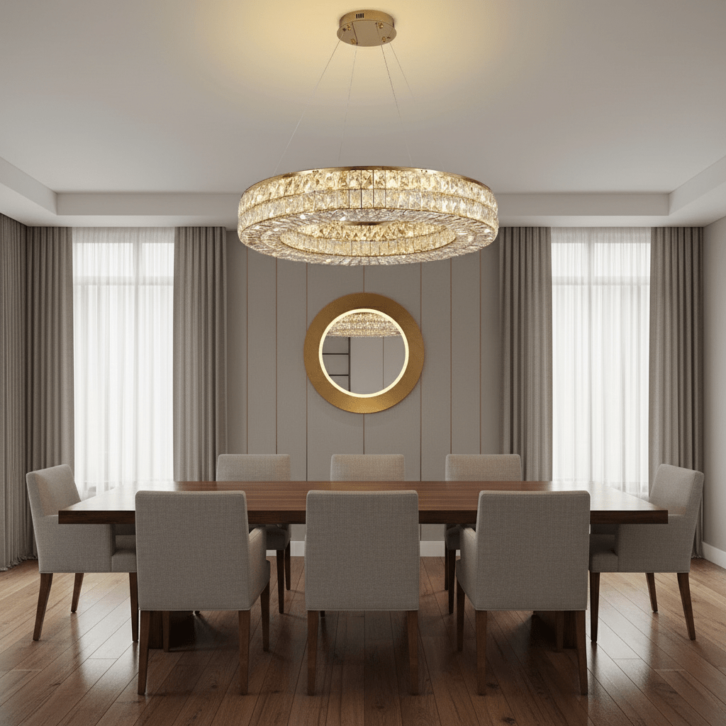 Best Crystal Chandeliers for Dining Room in 2026: A Luxury Lighting Buyer’s Guide - Morsale