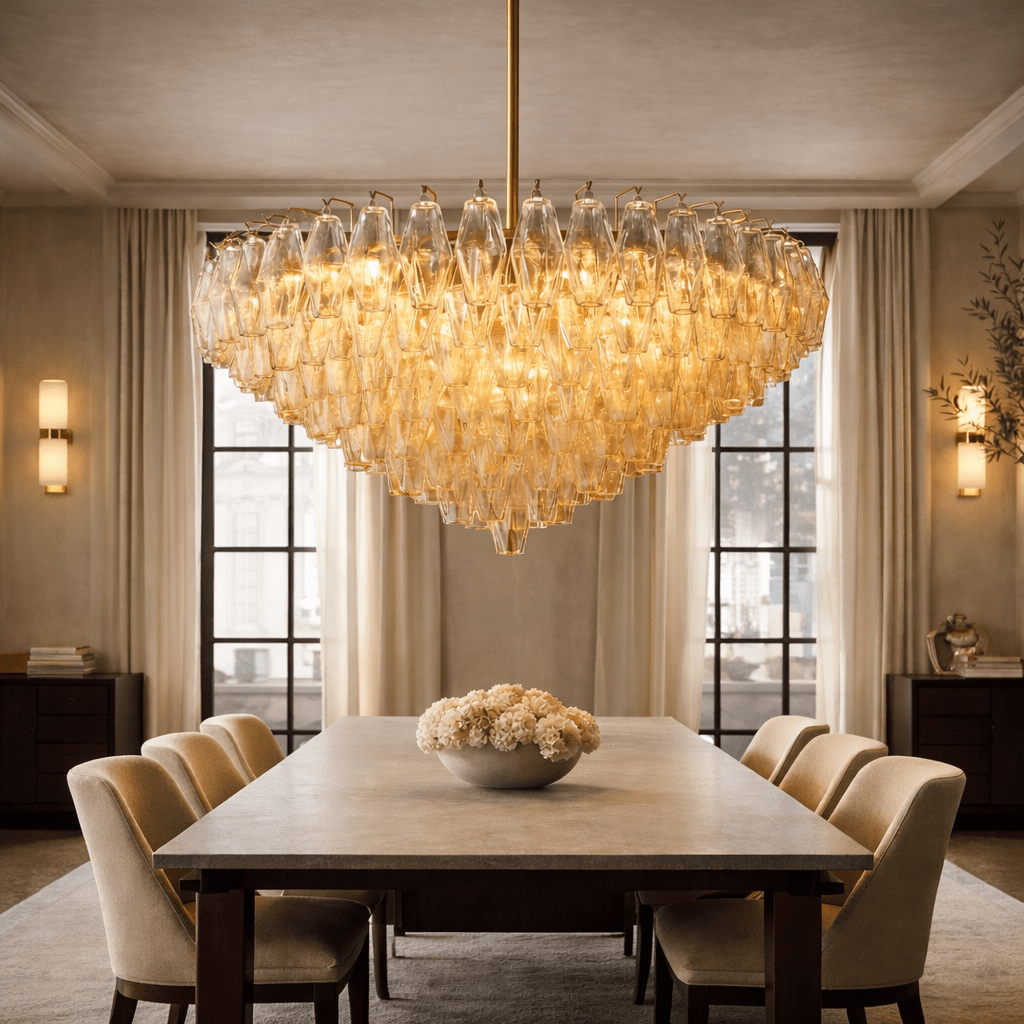 How to Choose the Perfect Dining Room Chandelier: Size, Style & Installation Tips - Morsale