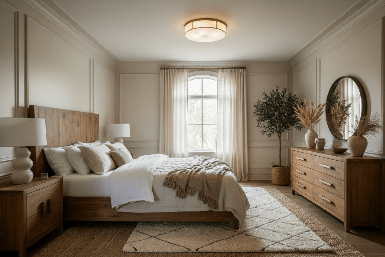 Low Ceiling Chandeliers: The Complete 2026 Guide to Flush & Semi-Flush Statement Lighting - Morsale