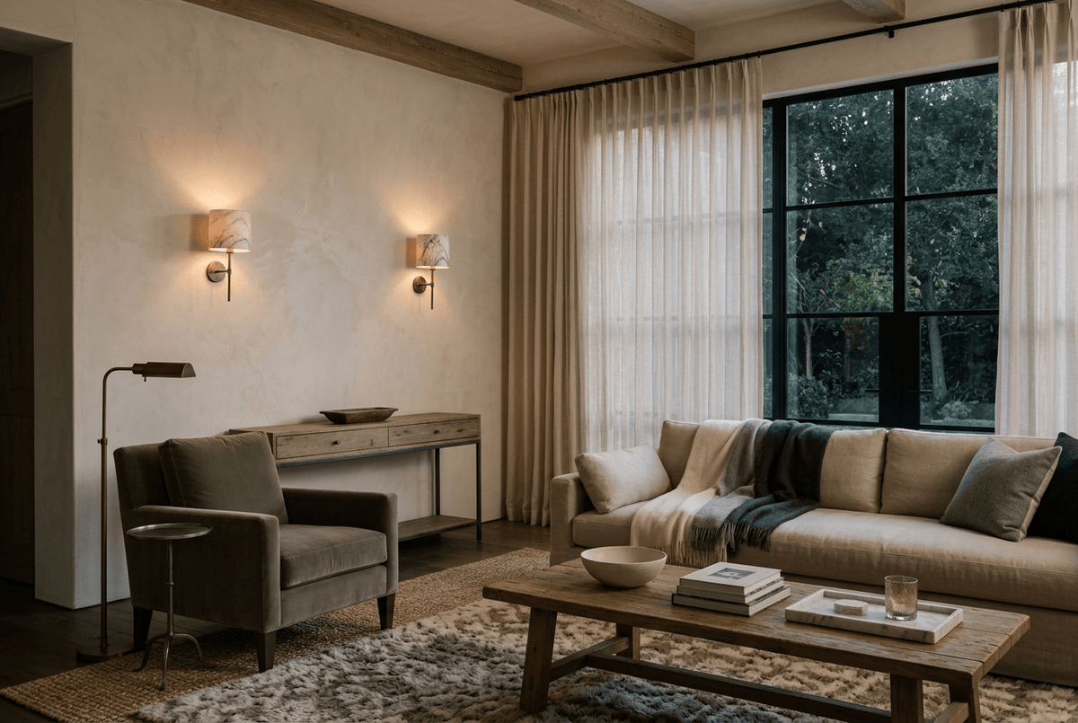 Marble vs. Travertine Wall Sconces: The 2026 Natural Stone Sconce Guide - Morsale