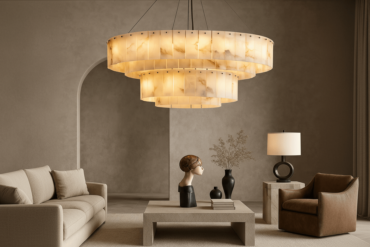 How to Refresh Your Home with Trending Natural Stone Lighting - Morsale