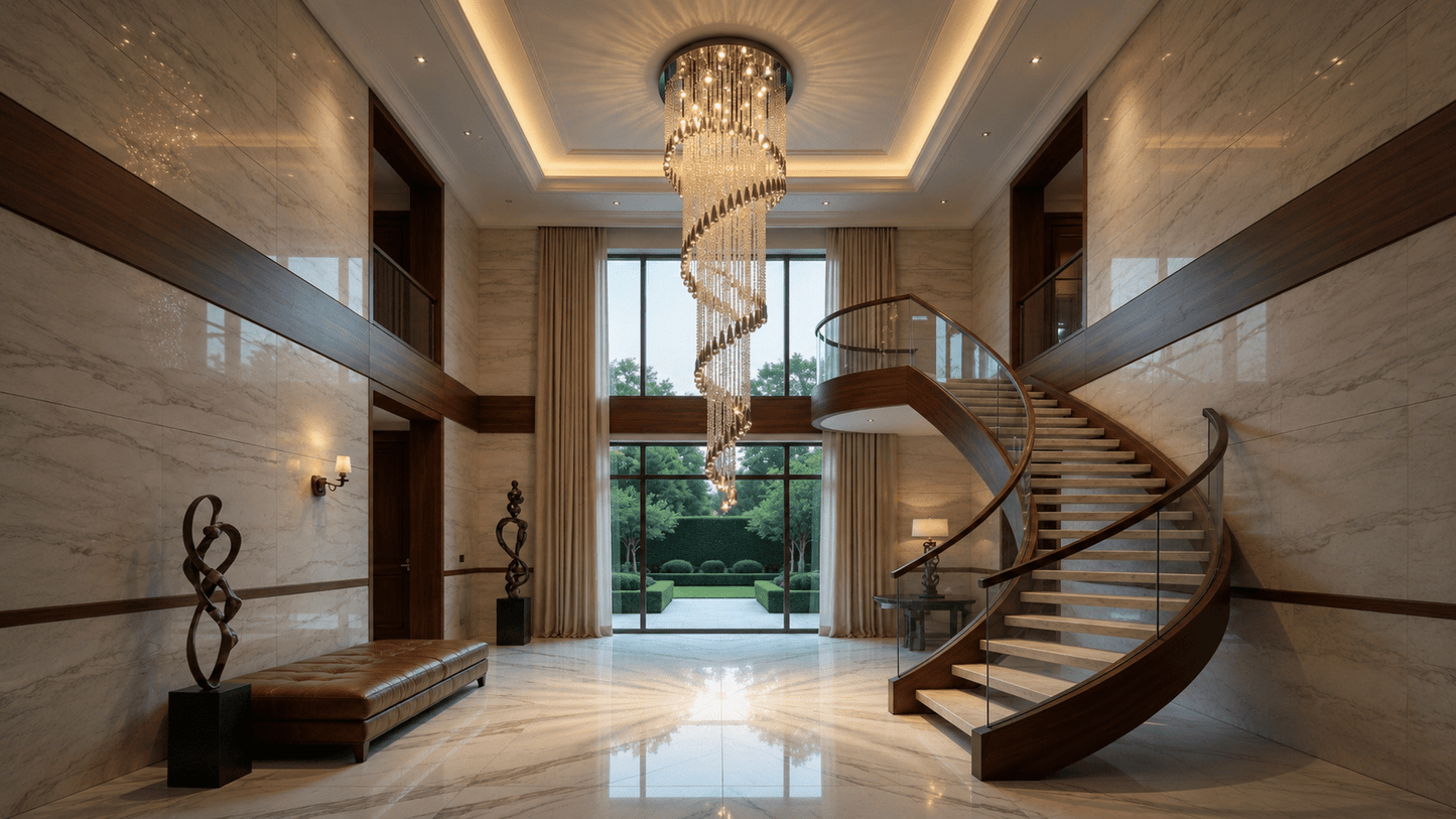 Staircase Chandeliers: The Complete Style Guide - Morsale