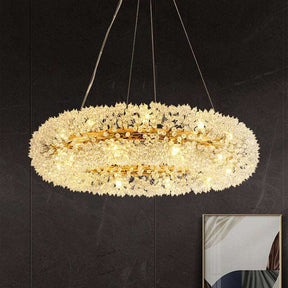 Di Leone Crystal Ring Chandelier