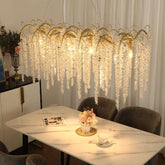 Albero Gold Plated Crystal Chandelier