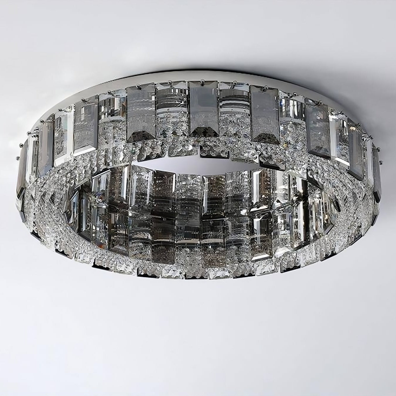 Lancia Flush Mount Crystal Ceiling Light