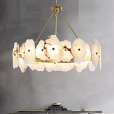 Natural Marble Modern Chandelier