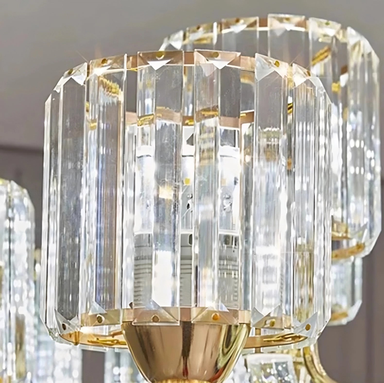 Gio Crystal Contemporary Chandelier