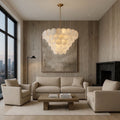 Bordwell Marble Chandelier 35"