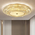 buyGio Crystal Flush Mount Chandelier - Morsale