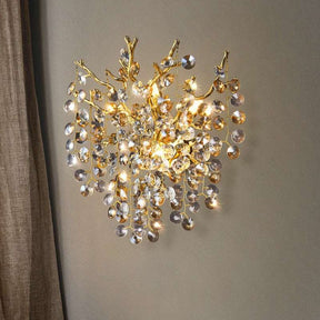 Albero Collection Crystal Sconce