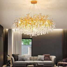 40" Albero Living Room Crystal Chandelier