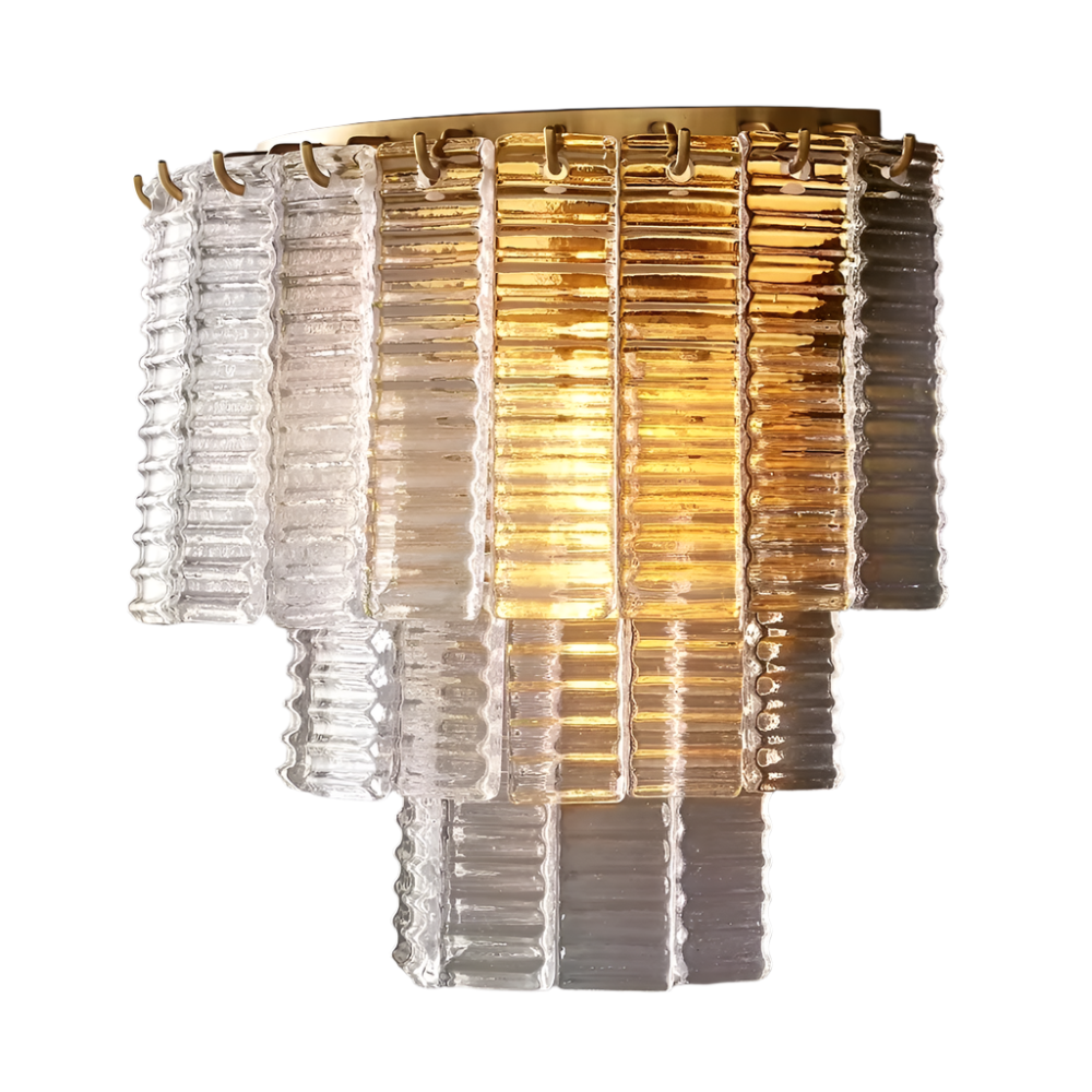 Palermo Clear Crystal Wall Sconce