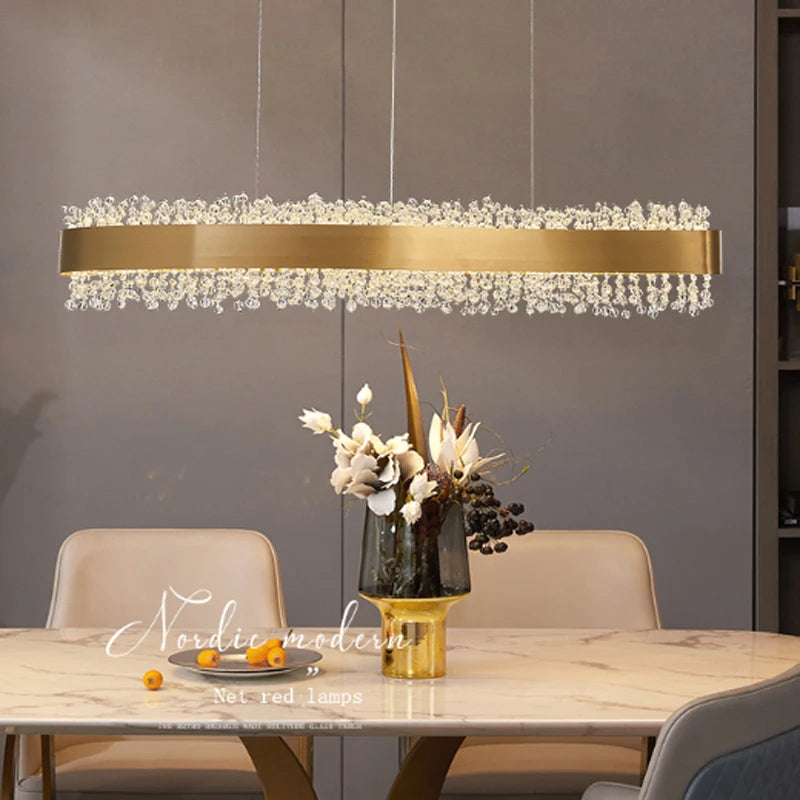 Capri Crystal Dining Room Chandelier