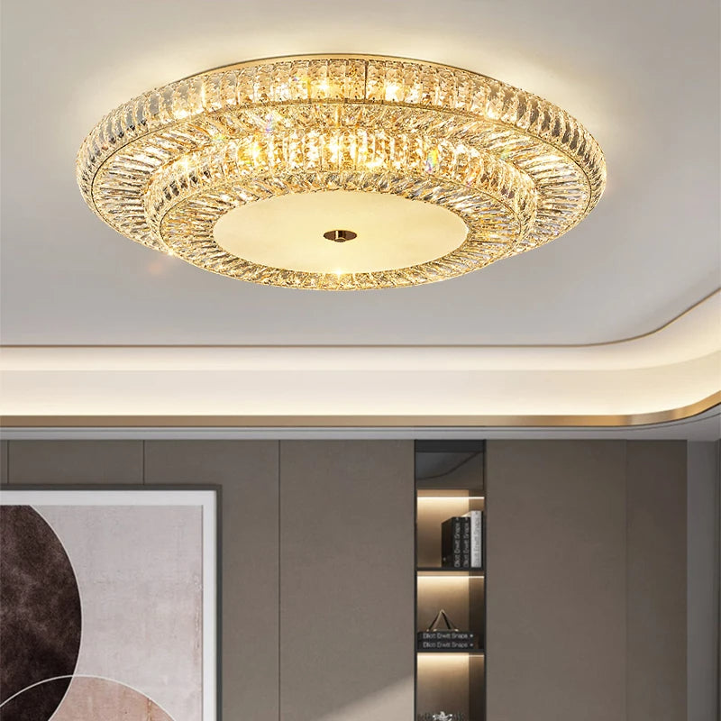 Gio Crystal Ceiling Light Fixture