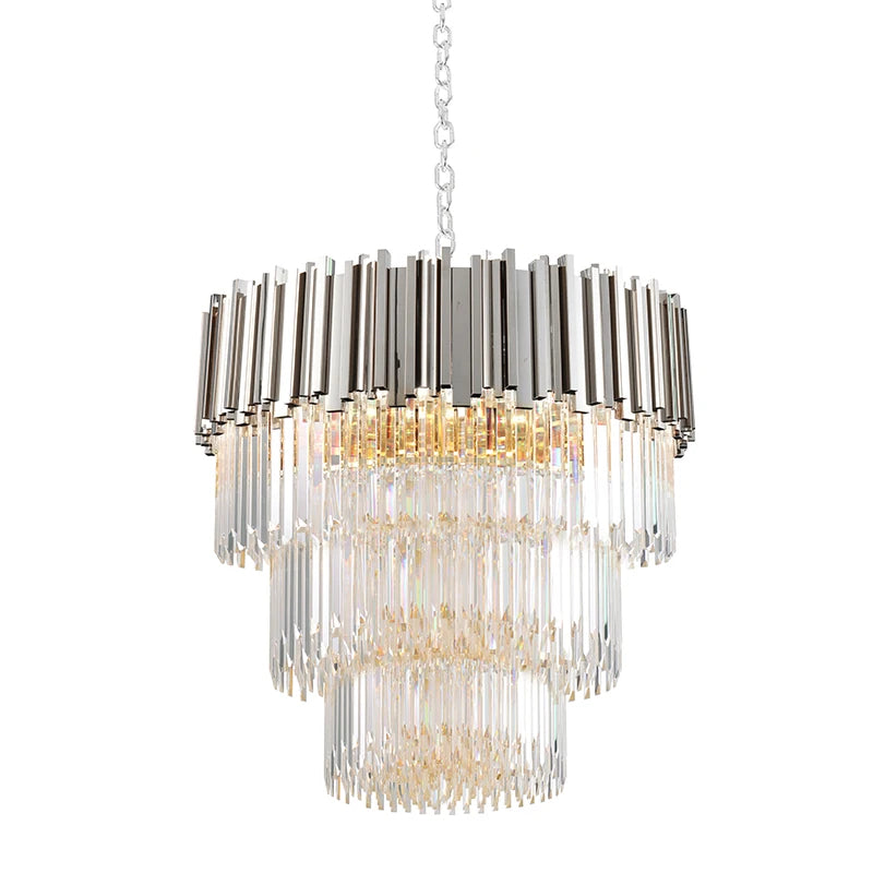 Gio Multi-Layer Crystal Chandelier