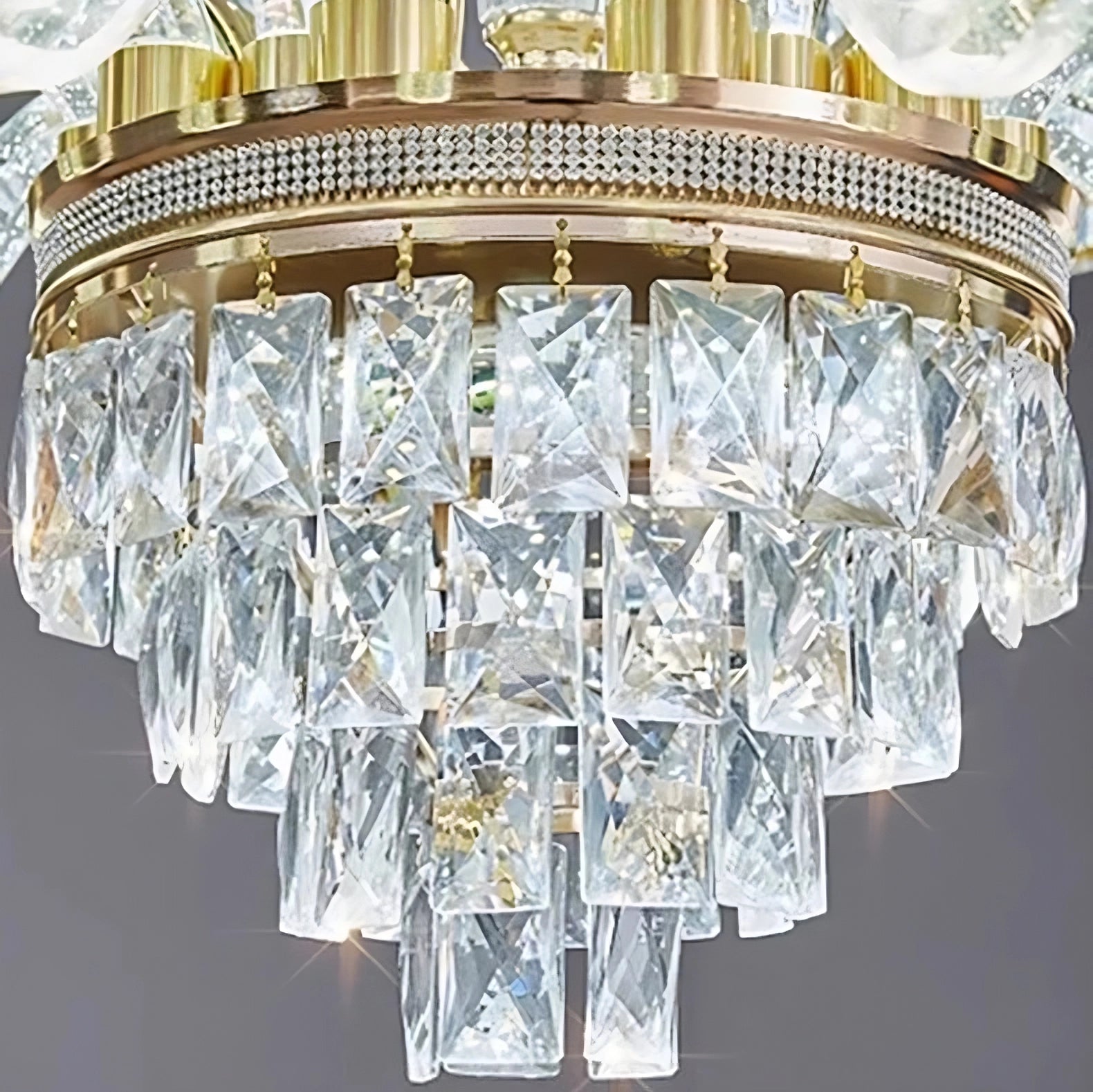 Gio Crystal Contemporary Chandelier