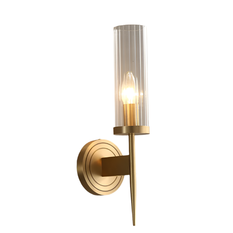 Palermo Postmodern Copper Wall Sconce