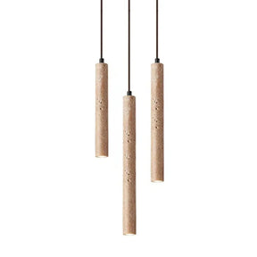 Natural Travertine Modern Pendant Light