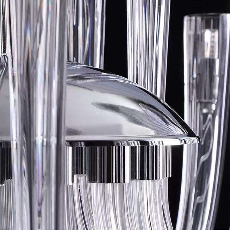 Candela Designer Glass Chandelier