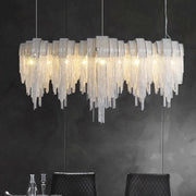 Cadena Chain Tassel Modern Chandelier