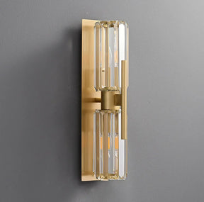 Gio Double Head Crystal Wall Sconce