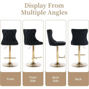 Counter Height Swivel Bar Stools Set of 2