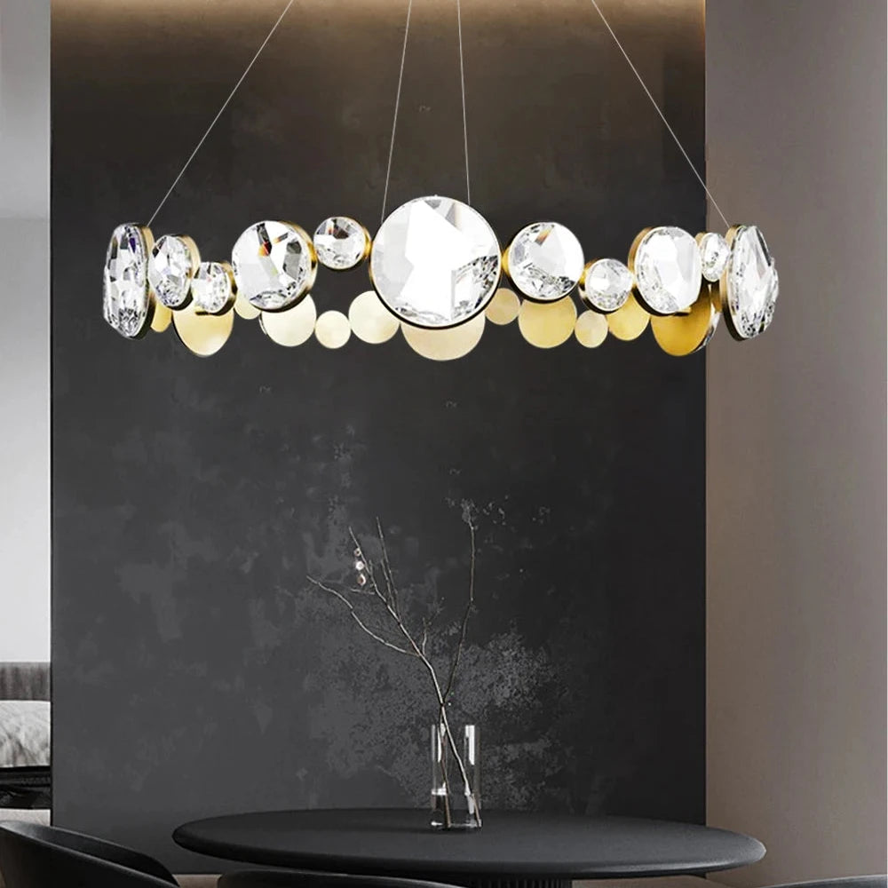 Diamante Crystal Ceiling Light Fixture