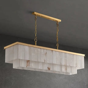Natural Calcite Dining Room Chandelier