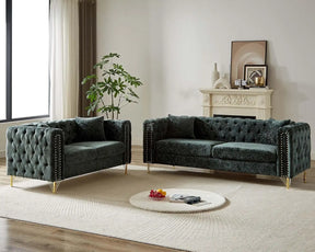 2-Piece Loveseat Sofa Set