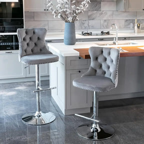Counter Height Swivel Bar Stools Set of 2