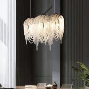 Cadena Chain Tassel Modern Chandelier