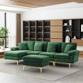 U-Shaped Sectional Sofa Couch