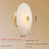 Witney Copper & Marble Wall Sconce