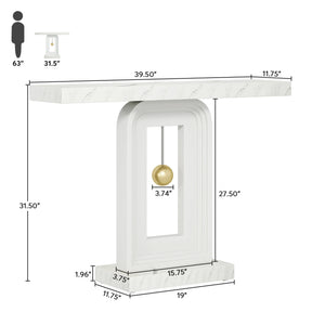 Westford Contemporary Entryway Table
