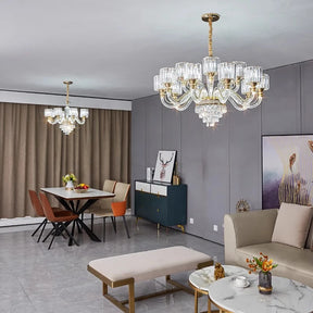 Gio Crystal Contemporary Chandelier