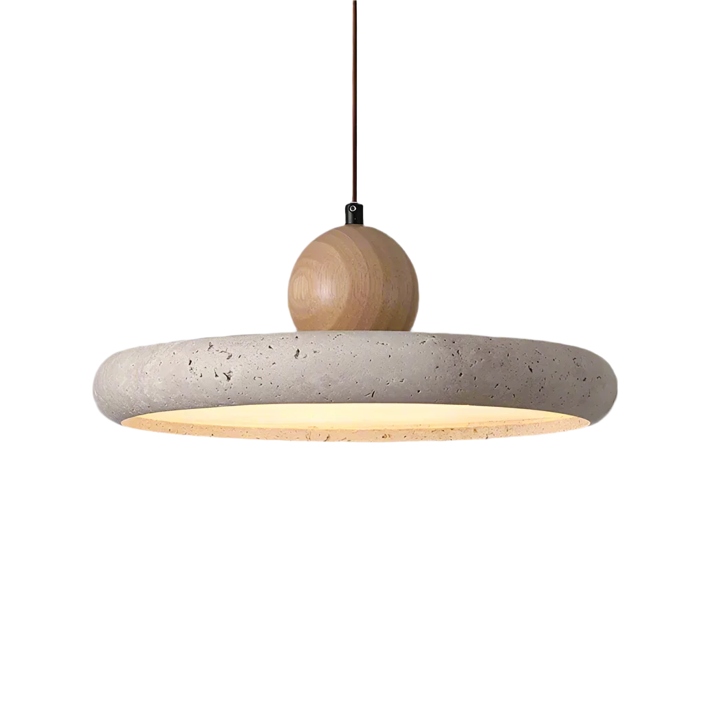 Natural Travertine Kitchen Pendant Light Fixture