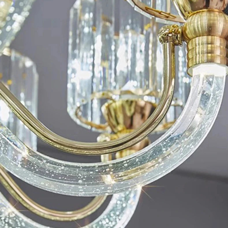 Gio Crystal Contemporary Chandelier