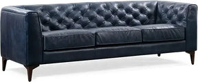 Amalfi 89" Full Grain Leather Couch