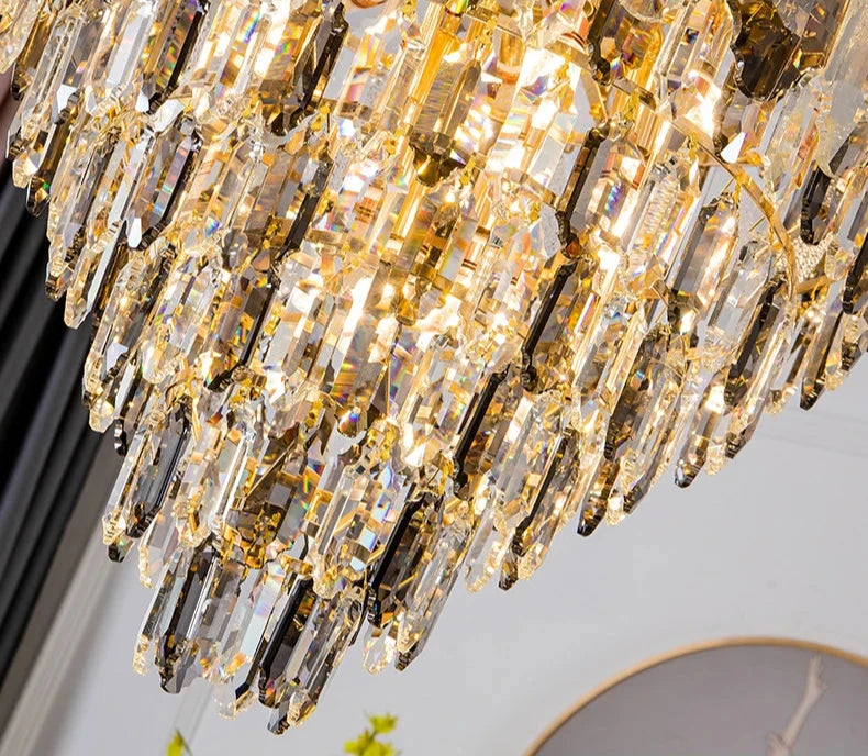 Lazzo Crystal Modern Chandelier