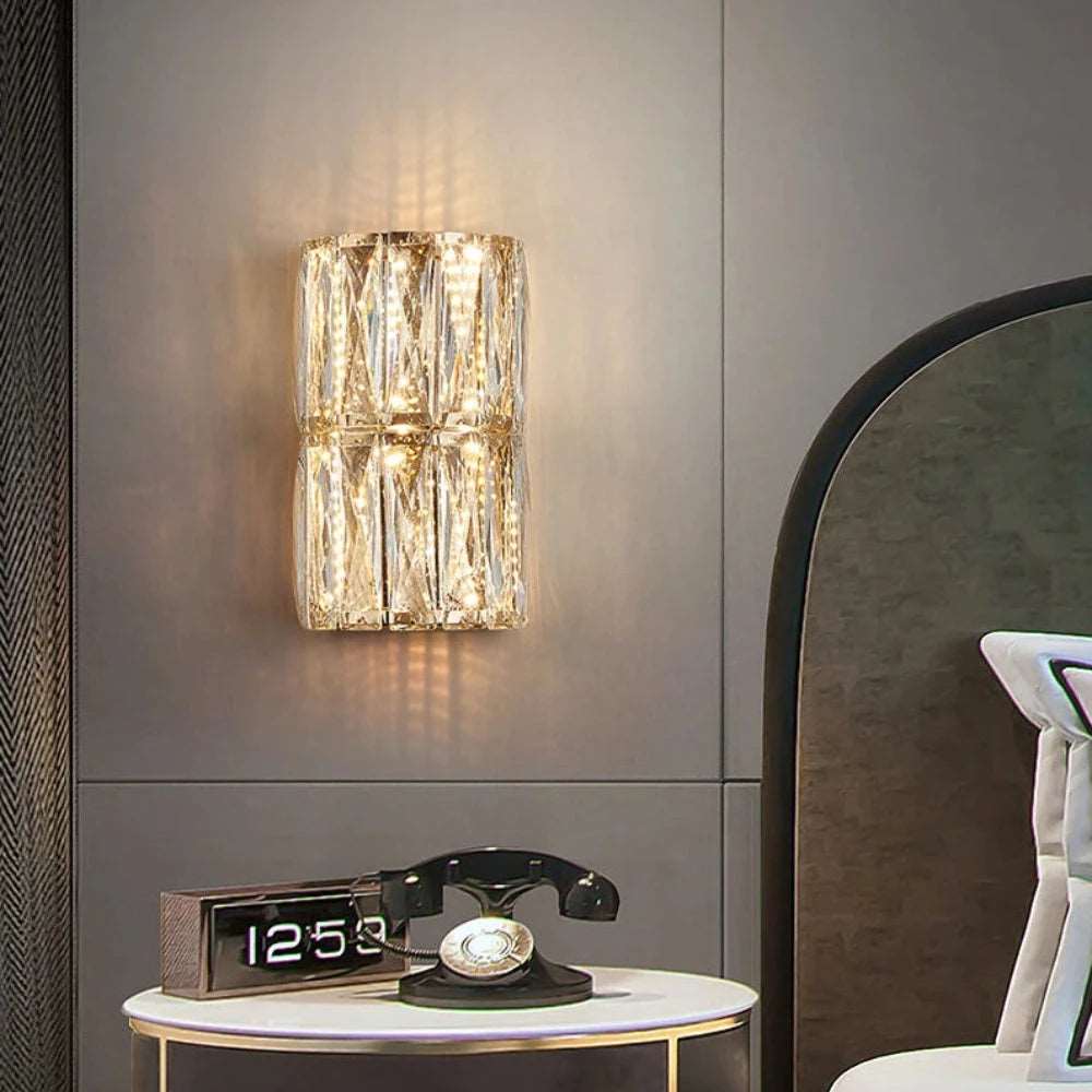 Bacci Crystal Wall Sconce