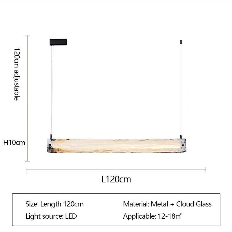 Costa Dining Room Linear Suspension Chandelier